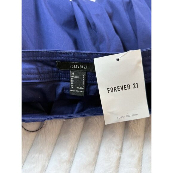 Forever 21 WGA Apparel Pleated Micro Mini Skirt with Belt Loops NWT - Picture 5 of 6